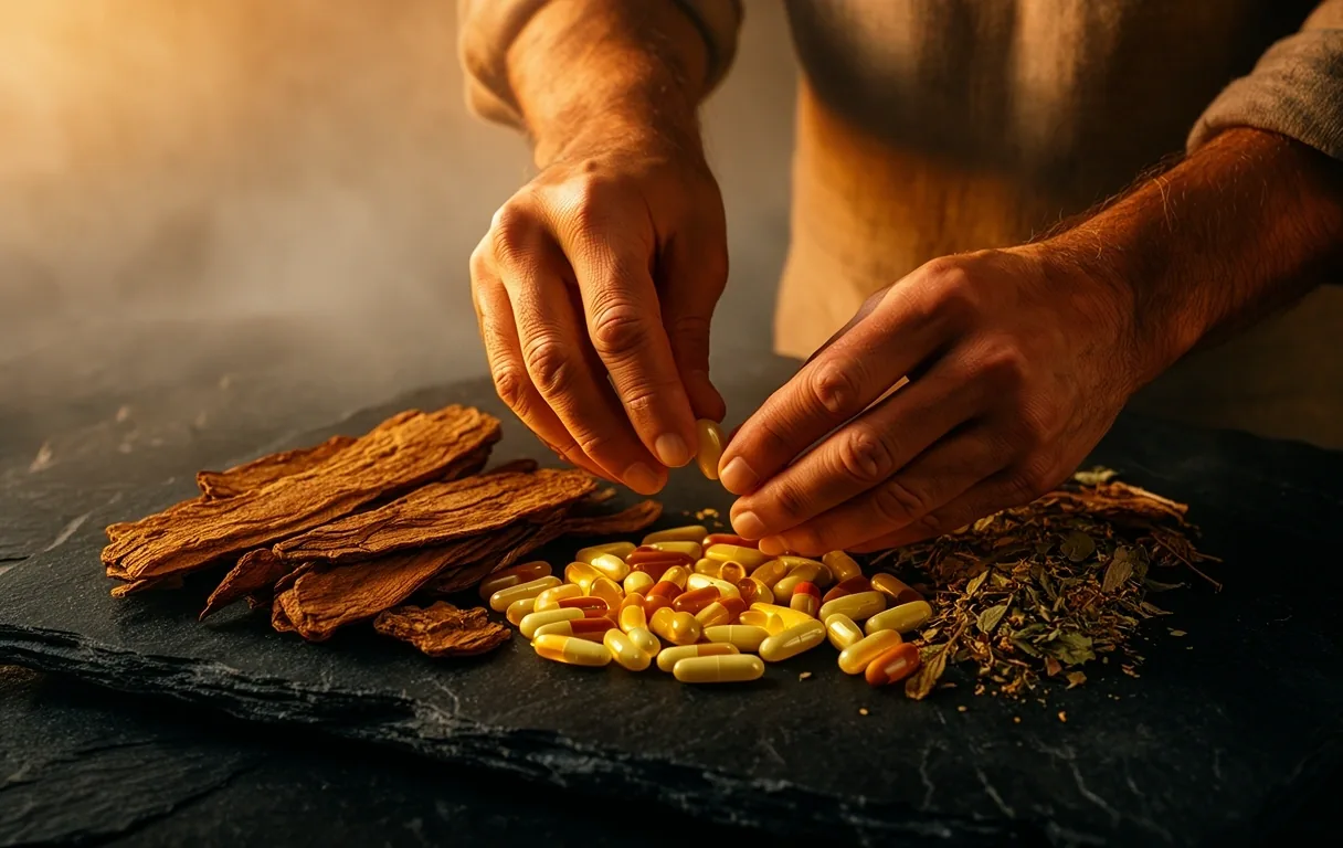 Botanical extraction ritual