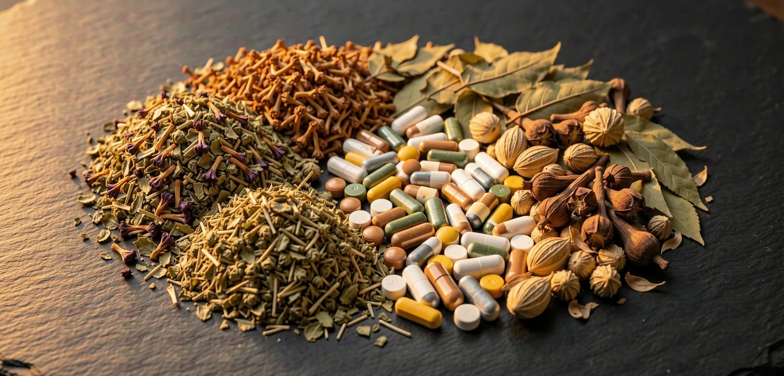 Natural components backdrop